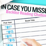 The In Case You Missed It Backlist Reading Challenge